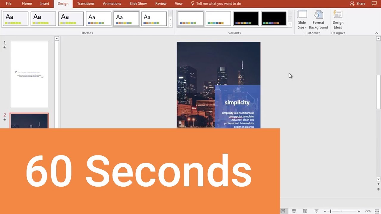 How to Change PowerPoint Orientation From Landscape to Portrait