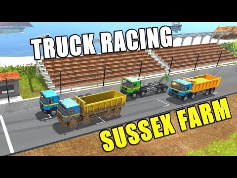 TRUCK RACING | SUSSEX FARM - Farming Simulator Multiplayer