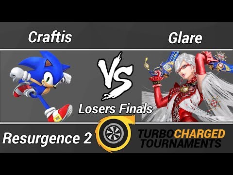 Resurgence 2 Wii U Singles (Losers Finals) - Craftis (Sonic) vs. Glare (Bayonetta)