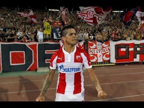 Gol Luisa Ibanjeza i radost nakon gola | Crvena zvezda - Ludogorec 2:4
