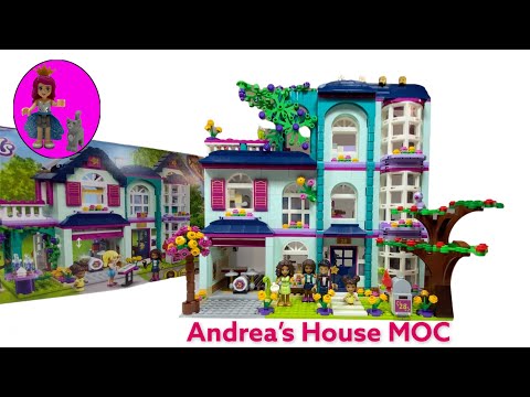 Andrea’s house rebuild Lego Friends 41449