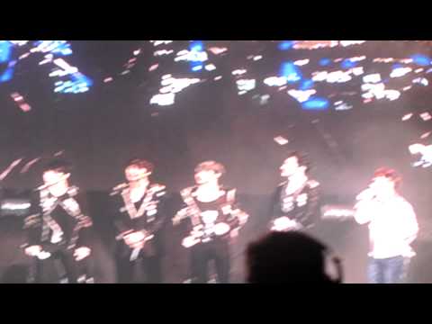 121211 2012 Asia Super Showcase : Super Junior-M talking