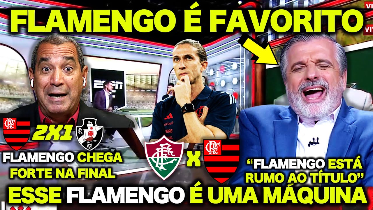 ZINHO se RENDE ao FLAMENGO e PASCOAL deu o PAPO sobre a FINAL do CARIOCA ! “FLAMENGO É O GRANDE..."