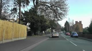 preview picture of video 'Driving Along London Road & Spetchley Road, Worcester, Worcestershire, England 18th March 2012'