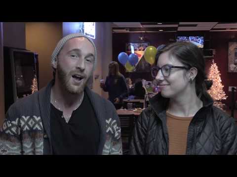 Brian Flake (petroleum engineering senior) and friends