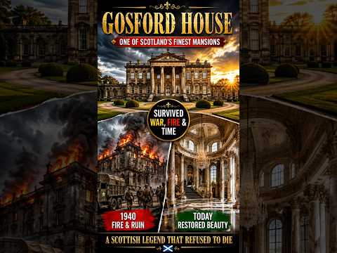 Gosford House: Scotland's Mansion That Survived Fire & War 🏰🔥