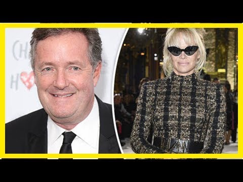 Pamela Anderson berates Piers Morgan for asking 'about her body parts'