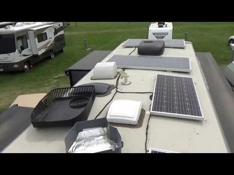 How to fix a broken RV air conditioner squirrel cage fan