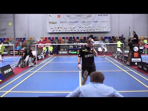 MMČR badminton 2015 - Milan Ludík - Flemming Quach - set 2 a 3