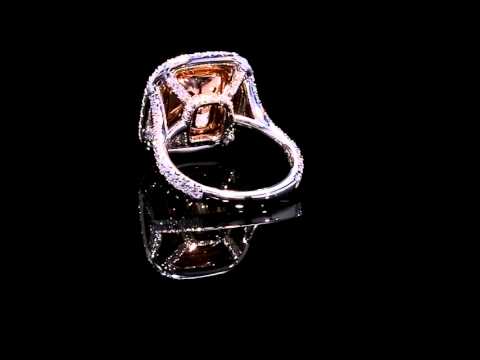 GIA Certified Fancy Pink Diamond Ring