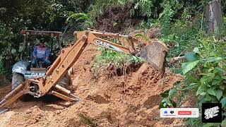 Download lagu Buat jalan dan lot rumah tanah bukit. Backhoe@CASE mp3