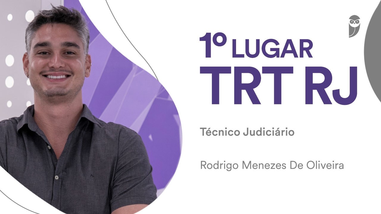 Baile dos Primeiros: Entrevista com Rodrigo Menezes, aprovado no TRT RJ para Agente de Policia