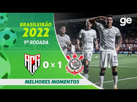 Gols e lances de Atlético-GO x Corinthians