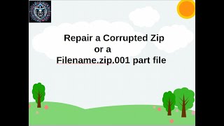 HOW TO REPAIR CORRUPTED ZIP, RAR  ,PART FILE ,NEW.ZIP.001  FILES IN LINUX ,UBUNTU