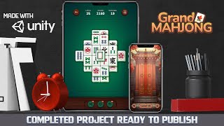 MK Mahjong Solitaire Kit Tile Match Game Template video preview