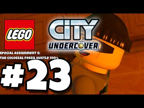 Lego City Undercover (Free Play) | Special Assignment 8: The Colossal Fossil Hustle 100% | Gameplay
