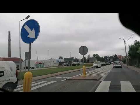 Wrocław, DK 8, Łagiewniki, jazda w kierunku Wrocławia VID 20240603 114521