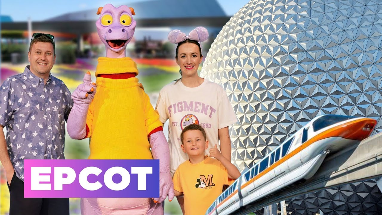 EPCOT Early Entry | Test Track, Character Meets & Oliver gets SOAKED! 