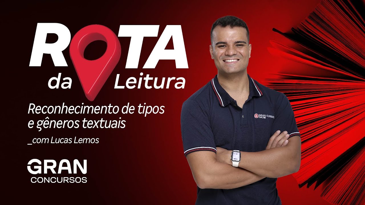 Rota da Leitura: Reconhecimento de tipos e gêneros textuais