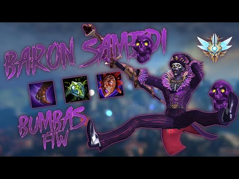 BUMBA'S MASK FOR THE WIN! | GM Baron Samedi Solo | Smite Season 6