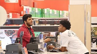 asking target worker for condoms *HILARIOUS*