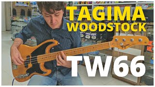 Video thumbnail for Tagima Woodstock TW66 by Samuel Breder