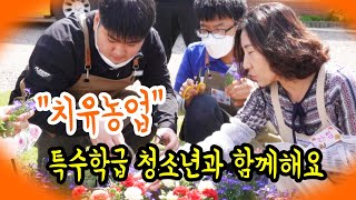 [터치정보農 35편] '치유농업이 뜬다' 특수학급 청소년을 위한 치유농업 프로그램