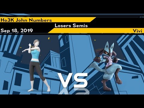 [Smash Ultimate] Xeno179 (L.Semis) - Ho3K John Numbers vs Vivi