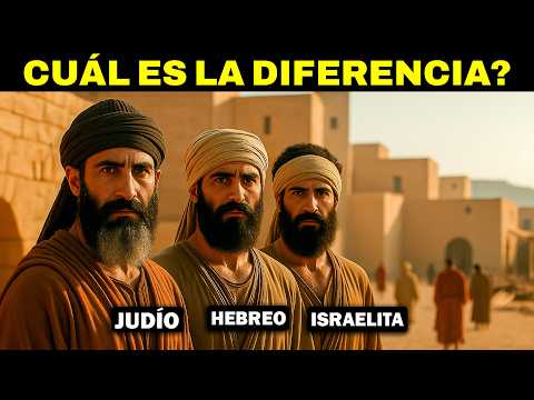 Descubre la Diferencia entre Judíos, Hebreos e Israelitas según la Biblia