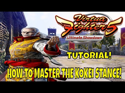 LAU CHAN: MASTERING THE KOKEI STANCE! (Virtua Fighter 5: Ultimate Showdown)- VF5US Tutorial, FGC.
