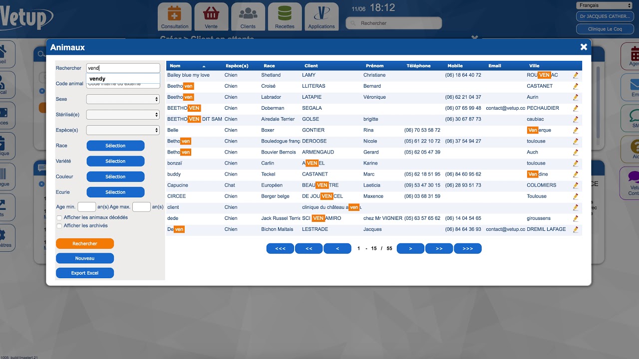 Watch video Rentrer un client en salle d'attente Rentrer un client en salle d'attente