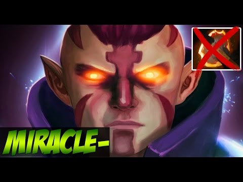 Miracle- Anti-Mage 9100MMR - NO BATTLE FURY - Ranked SOLO - Full Game