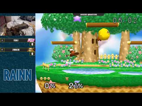 Charity West Losers Quarters - Isai (Kirby) Vs. Zuber (Fox) Super Smash Bros. - SSB64