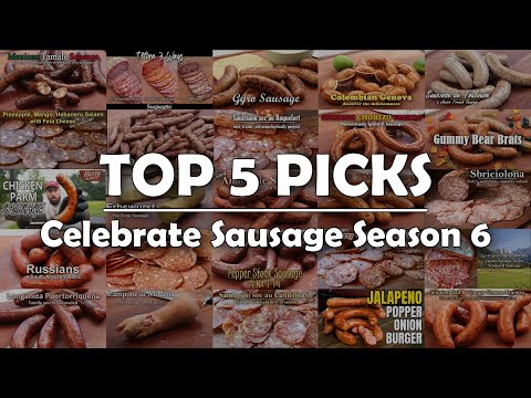 My top 5 Sausages from Celebrate Sausage Season 6 | BONUS EPISODE