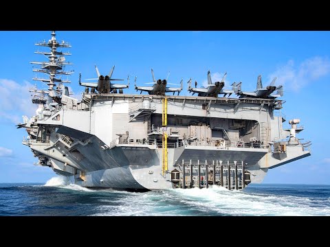 How Aircraft Carrier Crew Eat, Sleep & Survive At Sea