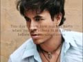 Enrique Iglesias-Love to see you cry+Lyrics 