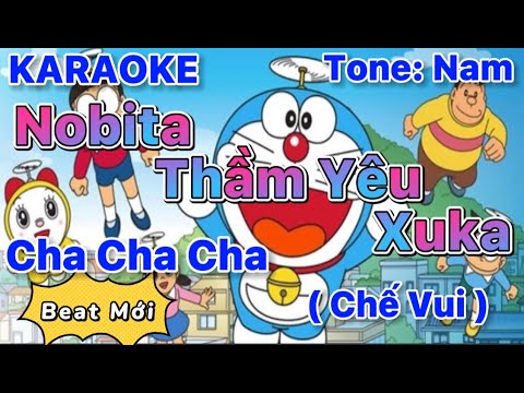 karaoke nobita thầm yêu xuka | Tone nam _ Nguyễn Nghị Official