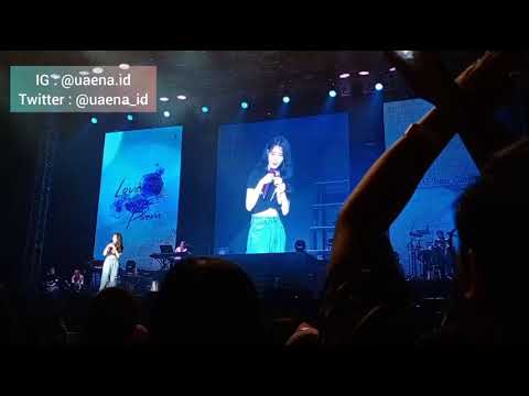 191228 아이유 IU - Lovepoem 러브포엠 in Jakarta: Re-Encore, IU said 'Saya Kembali' in Day 1st