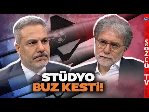 Ahmet Hakan's Nuclear Question Brought Hakan Fidan a Close Call! He Was Taken aback!