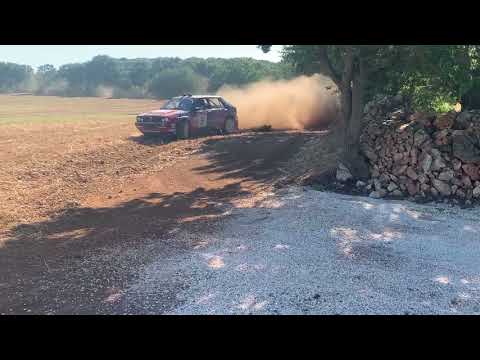 Rally Alex Fiorio guida Delta integrale 16v ex Auriol su sterrato