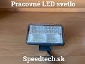 LED pracovné svetlo - 34x3W LED / 10-30V / ECE R10 (110x110x25mm) - Video Youtube