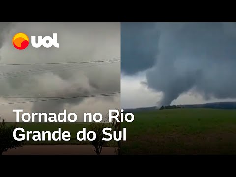 Rio Grande do Sul: Tornado atinge Gentil (RS) e destelha casas; veja vídeo