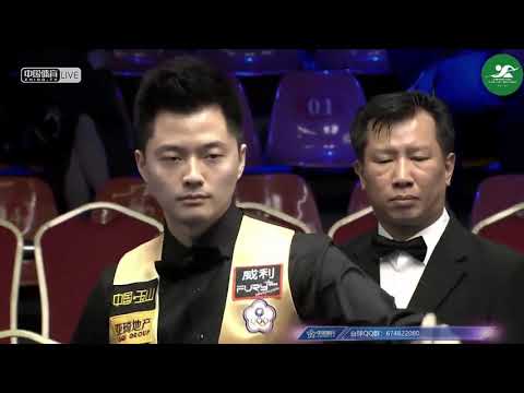 Barry Hawkins (GBR) VS Ko Pin Yi (TPE) - CCTV5 - Mens Main Event - Chinese Pool World Championship