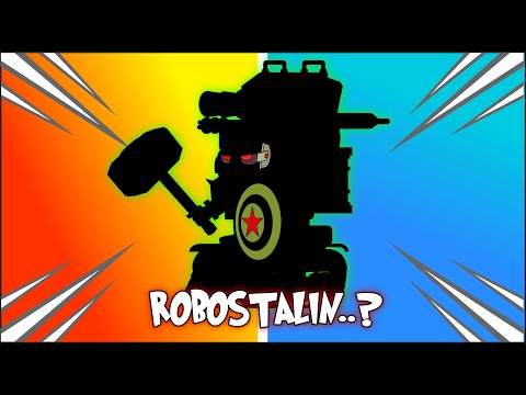 Drawing Robostalin Fans Made Version | HomeAnimations - Cartoons About Tanks