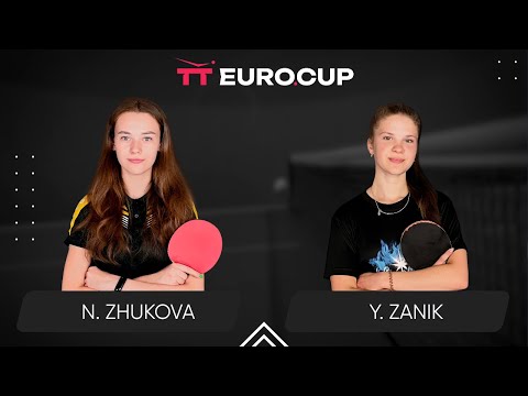 19:40 Nadiia Zhukova - Yulianna Zanik 02.11.2023 TT Euro.Cup Ukraine Master. TABLE 3