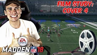 FILM STUDY WITH SAVAGE! BREAKING DOWN COVER 4! | MADDEN 18 TIPS AND TRICKS
