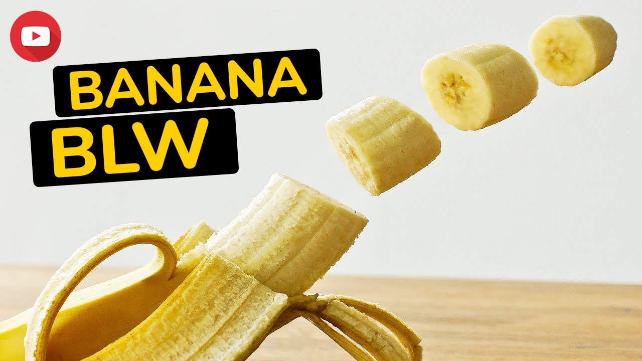 Platano para bebes 6 meses (Banana) ?? Baby Led Weaning o BLW