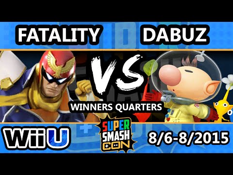SSC - SWS | Fatality (Captain Falcon) Vs. VQ iQHQ | Dabuz (Olimar) SSB4 WQ - Smash Wii U - Smash 4