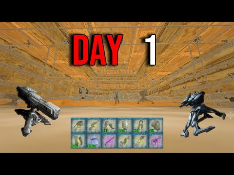 DAY 1 Claiming THE BEST Cave on Ragnarok - INX 2MAN - ARK: Survival Evolved