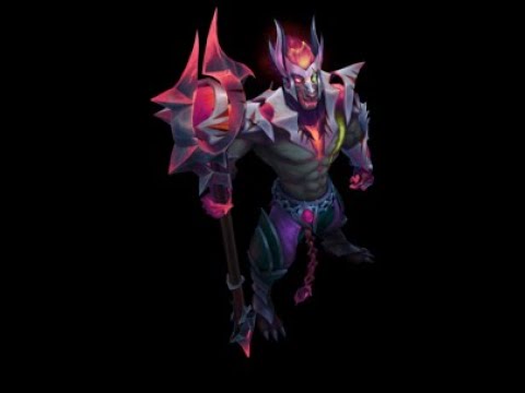 Nightbringer Nasus (Ruby) Chroma - League of Legends